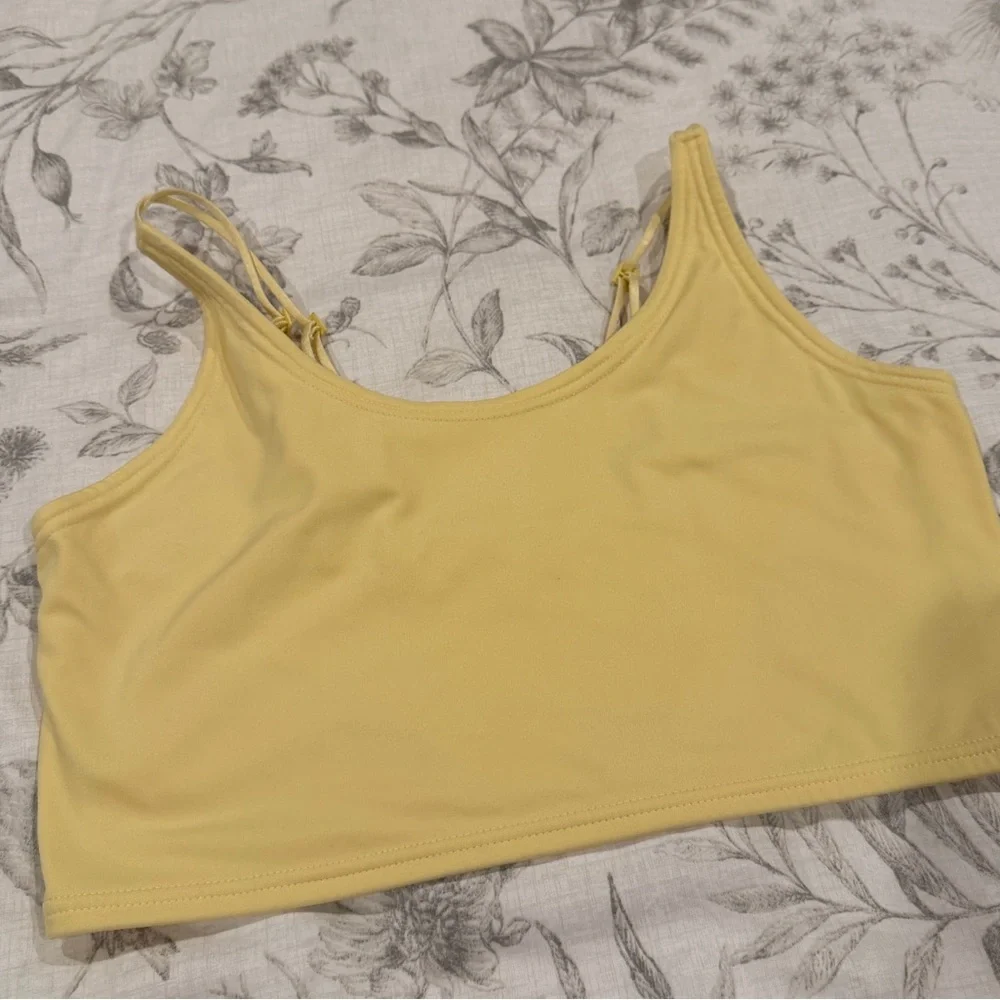 Fourlaps Poise Longline Bra - Banana - Picture 4 of 7